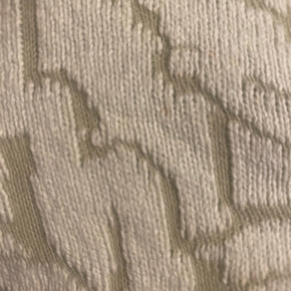 Sage green floral retro sweater - Picture 2 of 3